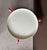 Serving Trolley in Red and White by Luigi Massoni for Guzzini, 1970s For Sale - Image 3 of 5
