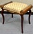 Turn of the Century French Empire Mahogany Bench For Sale - Image 4 of 9