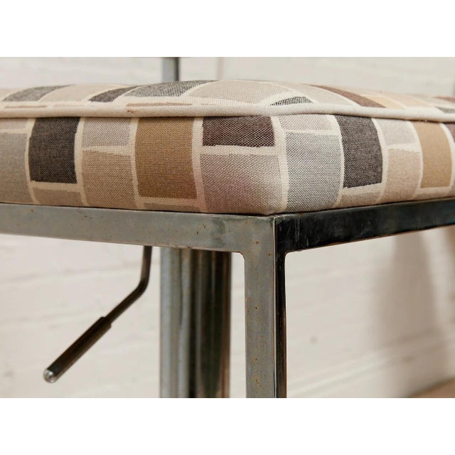Mid 20th Century Pair of Retro Stools For Sale - Image 4 of 12