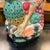 Large Vintage Majolica Style Ceramic Rooster Figurine For Sale In New York - Image 6 of 9