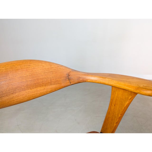 Mid-Century Model 49B Chairs in Teak by Erik Kirkegaard for Høng Stolefabrik, Set of 6 For Sale - Image 9 of 10