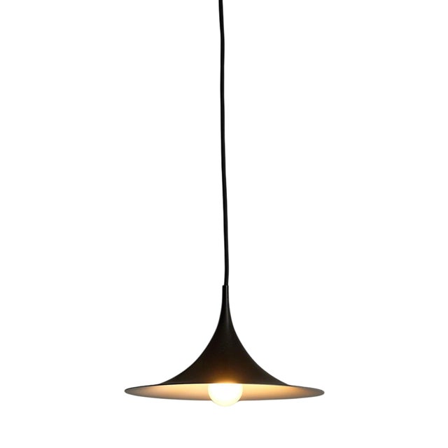 Small Black Semi from Fog & Mørup, 1960s For Sale