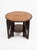 Rare 1930's American Solid Pine / Poplar Art Deco Geometric Cutout Depression Era Occasional Table For Sale - Image 4 of 4