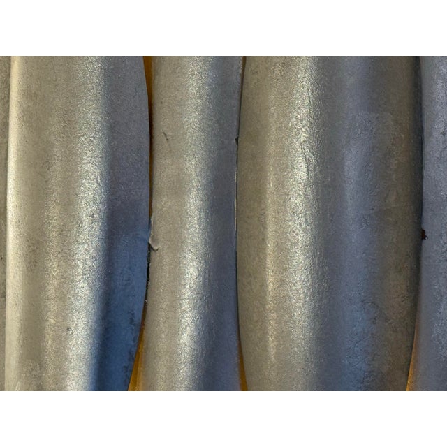 Barry Goralnick for Visual Comfort Burnished Silver Hatton Pendant, Large For Sale In San Francisco - Image 6 of 12