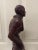 Buster Crabbe Vintage Hand Carved Rosewood Sculpture For Sale In Boston - Image 6 of 12