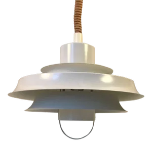 Vintage Danish Rise & Fall Pendant Lamp from Vitrika, 1970s