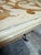 White Marble + Wrought Iron Dining Table, Indoor/Outdoor For Sale - Image 8 of 12