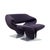 Set of Ribbon Lounge Chair and Ottoman in Purple Fabric by Pierre Paulin for Artifort, 2000s For Sale - Image 11 of 11
