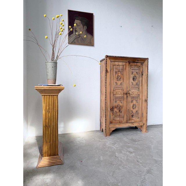 1960s Small Folk Art Cabinet, 1960s For Sale - Image 5 of 18