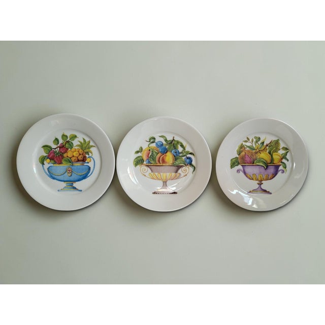Pie Service and Platter and Plates in Limoges Porcelain, 1960s, Set of 7 For Sale - Image 6 of 9