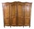 Vintage French Louis XVI Style Carved Oak 4-Door Armoire For Sale