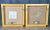 Wood Two LaBarge Venetian Style Square Gold Gilt Wall Mirrors For Sale - Image 7 of 14