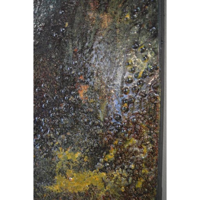 Contemporary Contemporary Abstract Galaxy Scene Impasto Painting on Canvas For Sale - Image 3 of 5