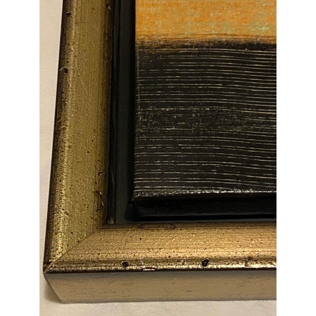 2010s Rebecca Koury Acrylic Modernist Abstract Painting, Signed For Sale - Image 5 of 12