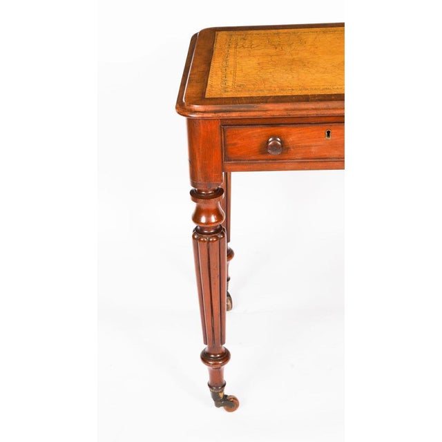 Antique Victorian Partners Desk, 1800s For Sale - Image 6 of 18