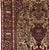 Antique Persian Tehran Rug 4’8" X 7’0" For Sale In New York - Image 6 of 6