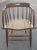 Early 20th century mismatched barrel back oak Windsor pub chairs. Newer caning. American chairs in the style of Boling...