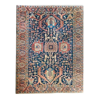 Early 20th Century Persian Heriz Rug For Sale
