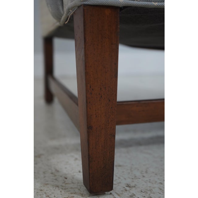 Drexel Chippendale Mahogany Wing Back Lounge Chair For Sale - Image 13 of 18