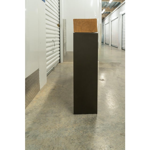 Attributed to Ralph Pucci Sven Paditz Tracy Simple Oak Console For Sale In Miami - Image 6 of 8