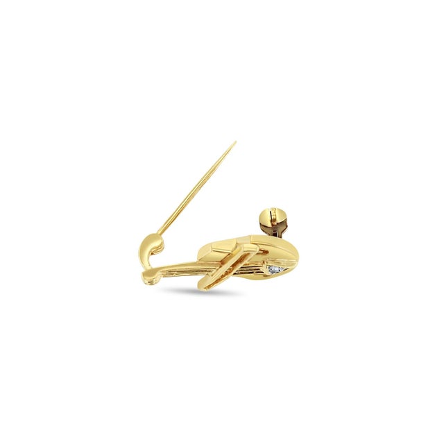 ♥ Product Summary ♥ Main Stone: Diamonds Stone Cut: Round Dimensions: 12MM x 19MM Material: 14k Yellow Gold Weight: 2 grams