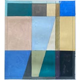 Image of "Lake Series (On Paper)" Contemporary Original Abstract Landscape Painting by Bryan Young For Sale