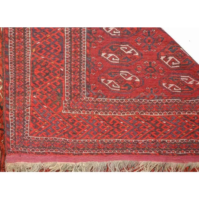 Early 20th Century Turkomen Rug For Sale - Image 9 of 10