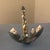 2010s Nautical Cast Metal Anchor Sculpture Adorned With Natural Seashells For Sale - Image 5 of 10