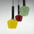 Mid-Century Italian Modern Colourful Cascade Pendant Light, 1970s For Sale - Image 13 of 15