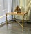 Vintage Side Table in Bronze, Brass and Onyx, Italy, 1960s For Sale - Image 9 of 10