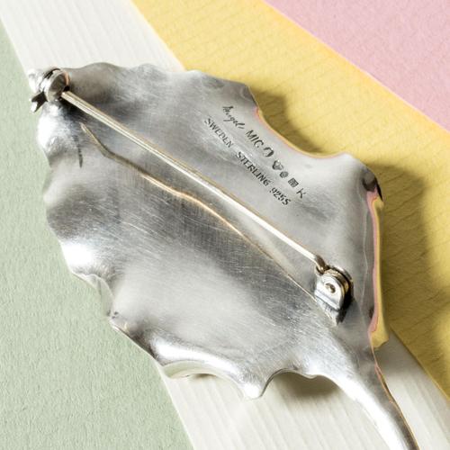 1950s Vintage Silver Brooch from Gertrud Engel, 1952 For Sale - Image 5 of 6