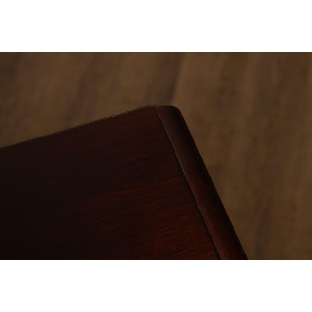 Thomasville 'Collectors Cherry' Triple Dresser with Tri-Fold Mirror For Sale - Image 18 of 18