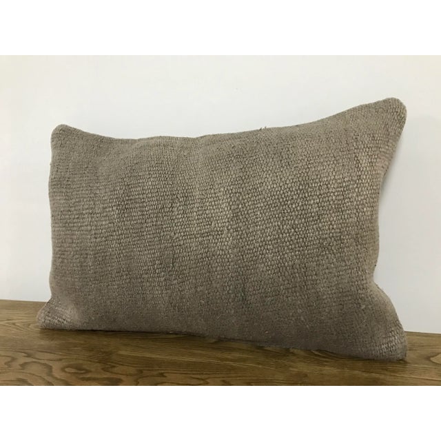 Lumbar Vintage Hemp Pillow Cover For Sale - Image 6 of 6