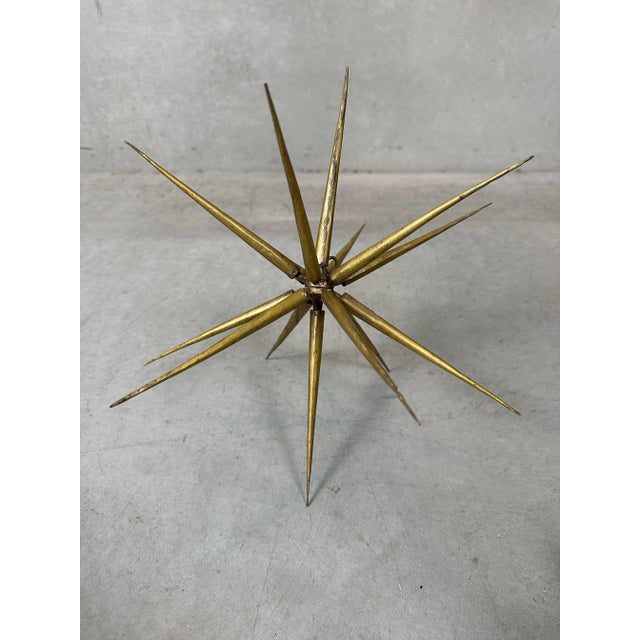 Vintage Geometric Figures in Brass, 1970s, Set of 3 For Sale - Image 4 of 7
