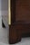 Baker 3 Drawer Cherry Oriental Campaign Style Chest For Sale - Image 13 of 17