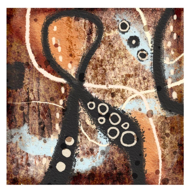 Bring sophisticated, tactile energy into your home with this 8x8-inch fine art reproduction print by artist Susan Olivio....