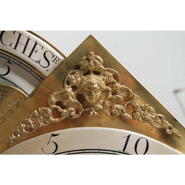 English Grandfather Clock with Moon Phases, 1780 For Sale - Image 10 of 18
