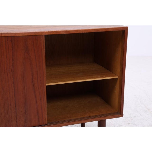 Mid-Century Modern Teak Chest of Drawers with Sliding Doors, 1960s For Sale - Image 9 of 13