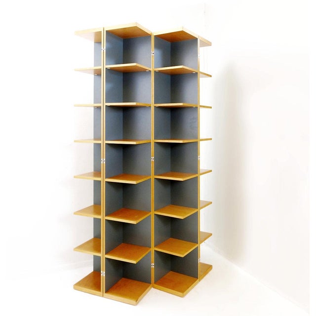 Bokhylla Modular Shelving Unit attributed to Jan Schedin for Ikea PS Collection, 1990s For Sale - Image 9 of 16