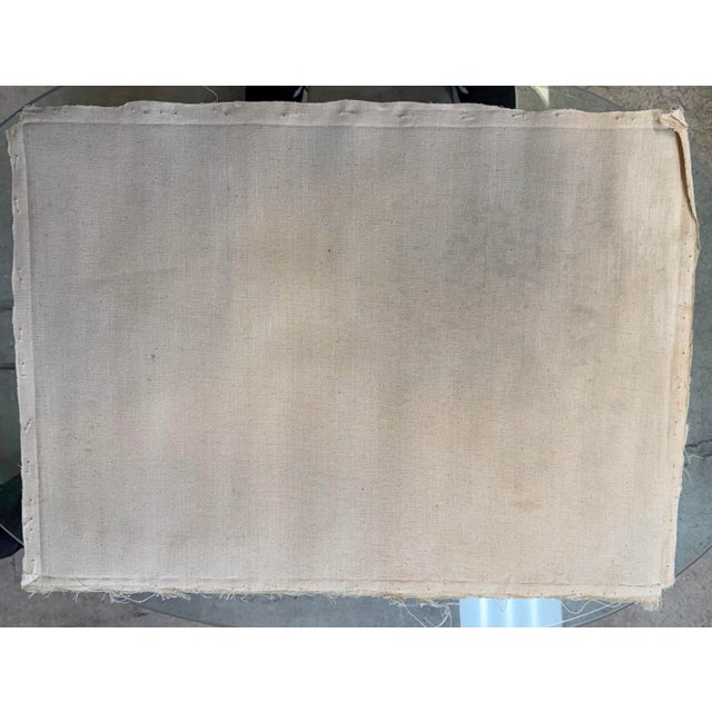 Vintage 1969 Landscape Oil Painting on Canvas, Signed – 25” X 18” For Sale - Image 4 of 5