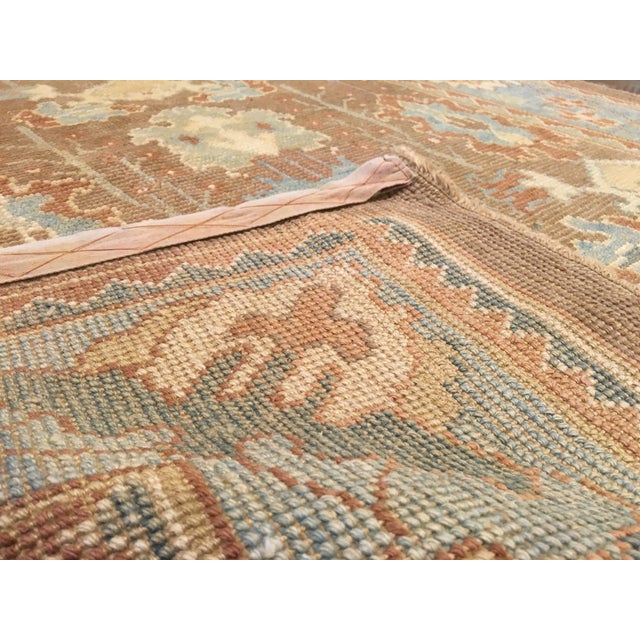Textile Oushak Modern Recreation Rug - 5′1″ × 6′4″ For Sale - Image 7 of 8