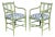 Kittinger Faux Bamboo Armchairs - Set of 2 For Sale