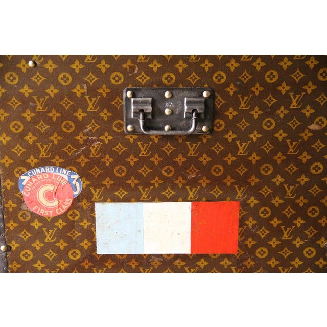 Cube-Shaped Trunk by Louis Vuitton, 1920s For Sale - Image 10 of 18