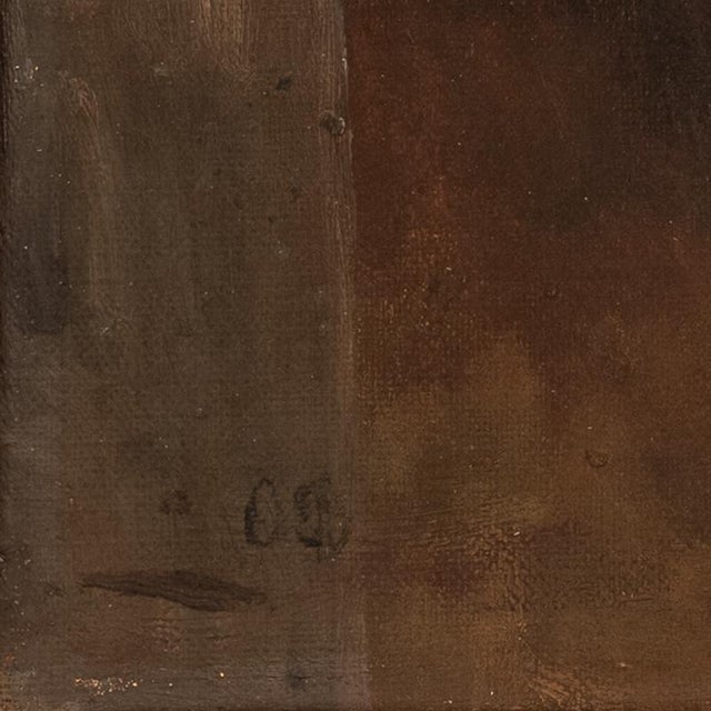 Initialed lower left, 'OB' for Otto Bache (Danish, 1839-1927) and painted circa 1910. Bache began his studies at the age...