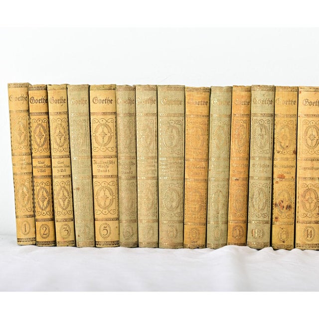 Traditional Set of 30 Books on Goethe Circa 1922 For Sale - Image 3 of 9