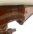 Mahogany Table with a Cartouche-Shaped Marble Top, 1840s For Sale - Image 3 of 13