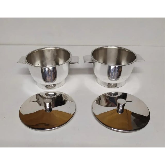 These two Bowl soup are manifactured by Krupp-Milan, 1953. This piece has an attribution mark, I am sure that it is...