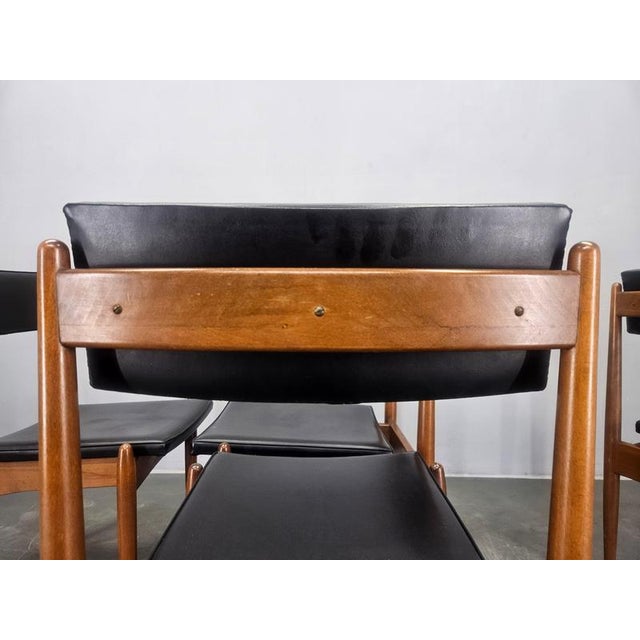 Mid-Century Dining Chairs, Denmark, 1970s, Set of 4 For Sale - Image 12 of 13