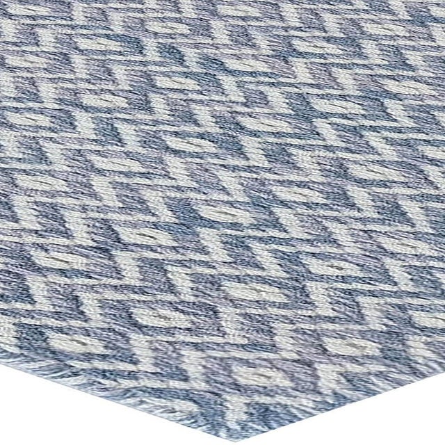 Contemporary Custom Flat Weave Wool Rug by Doris Leslie Blau For Sale - Image 9 of 9