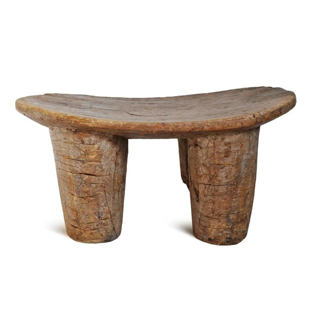 Vintage Senufo Wood Stool For Sale - Image 4 of 12